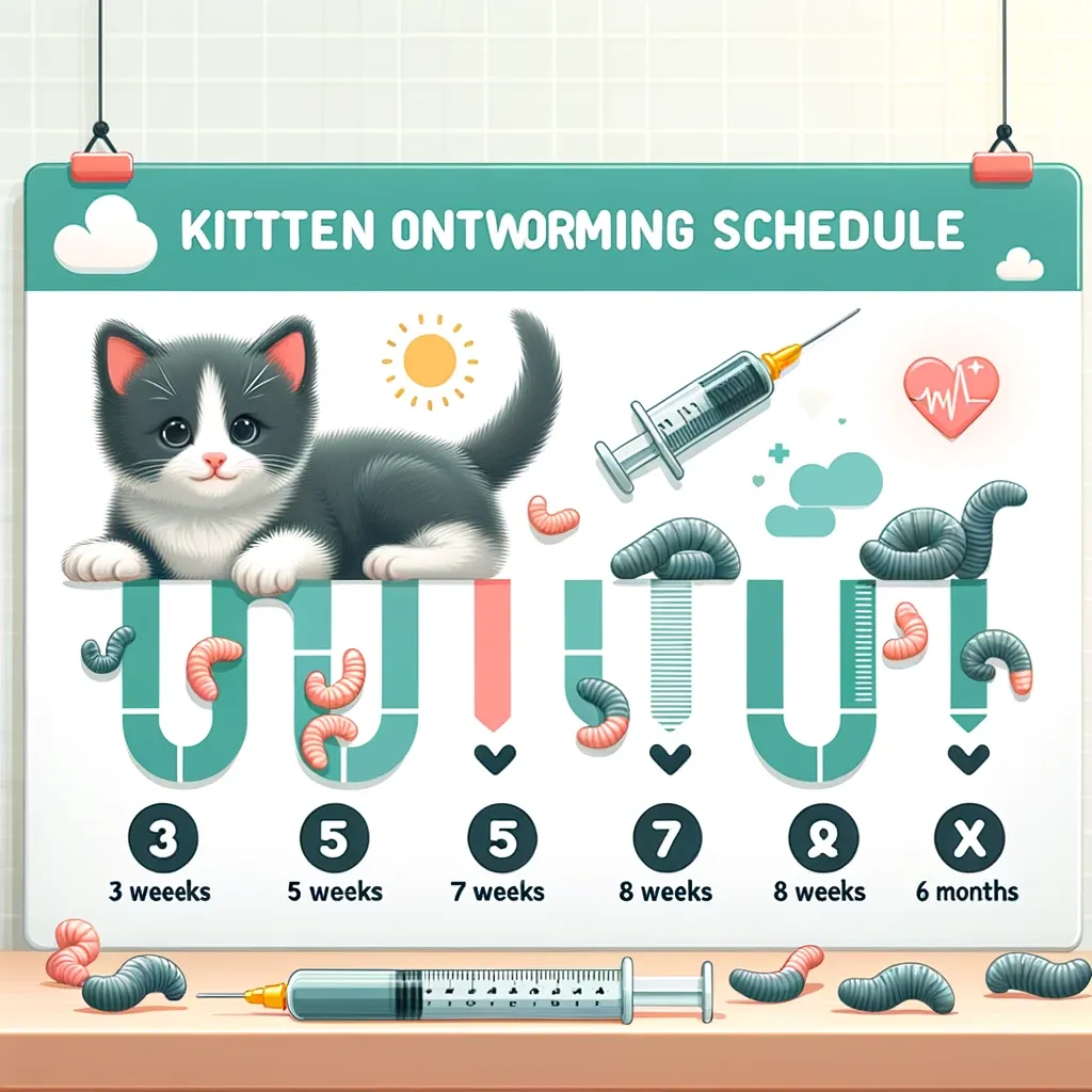 Kitten en kat ontwormen: schema, wormen, symptomen en middelen