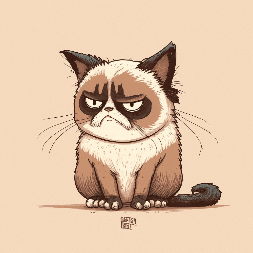 Het verhaal achter de bekende Grumpy Cat